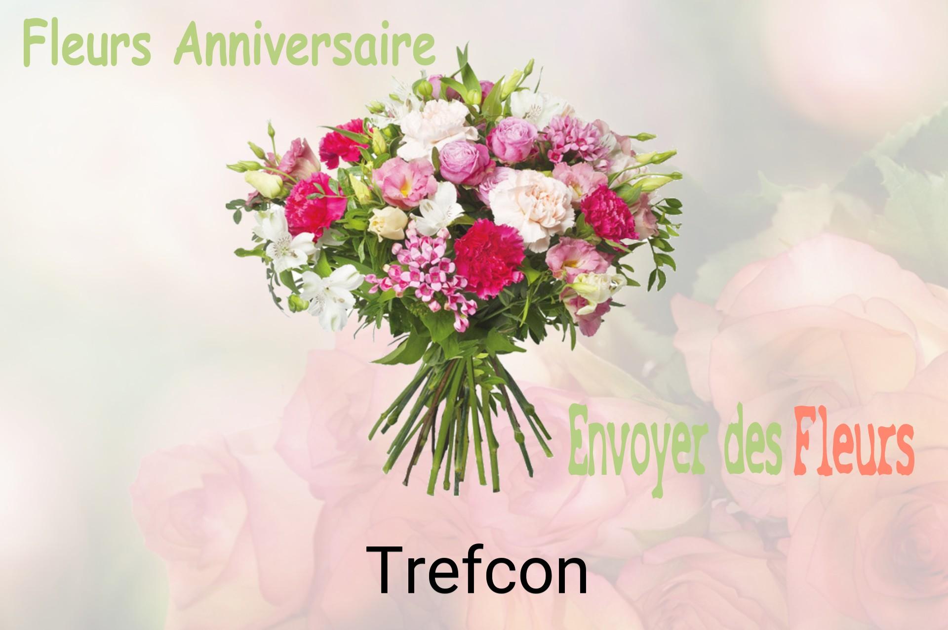 Bouquet de fleurs d’anniversaire livré à Trefcon